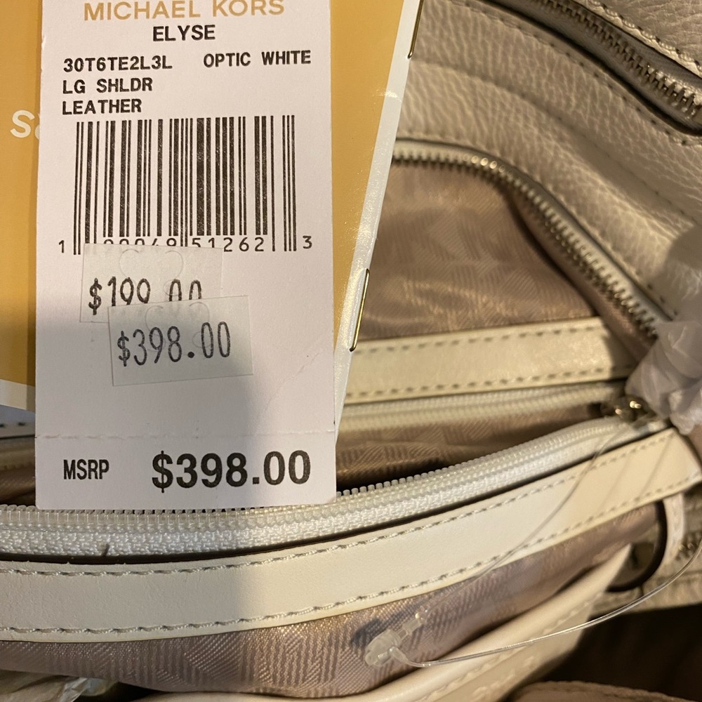 Michael Kors Leather Handbag…Off-White Color… - Picture 8 of 16